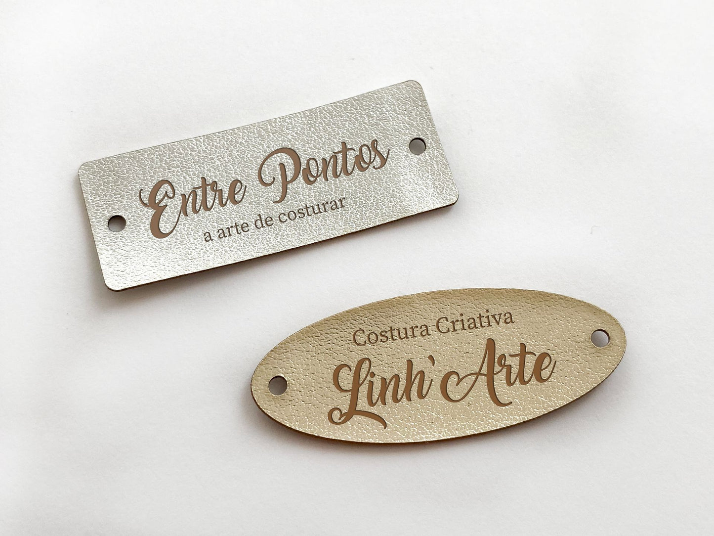 Etiquetas em Napa Brilhante | Personalizadas