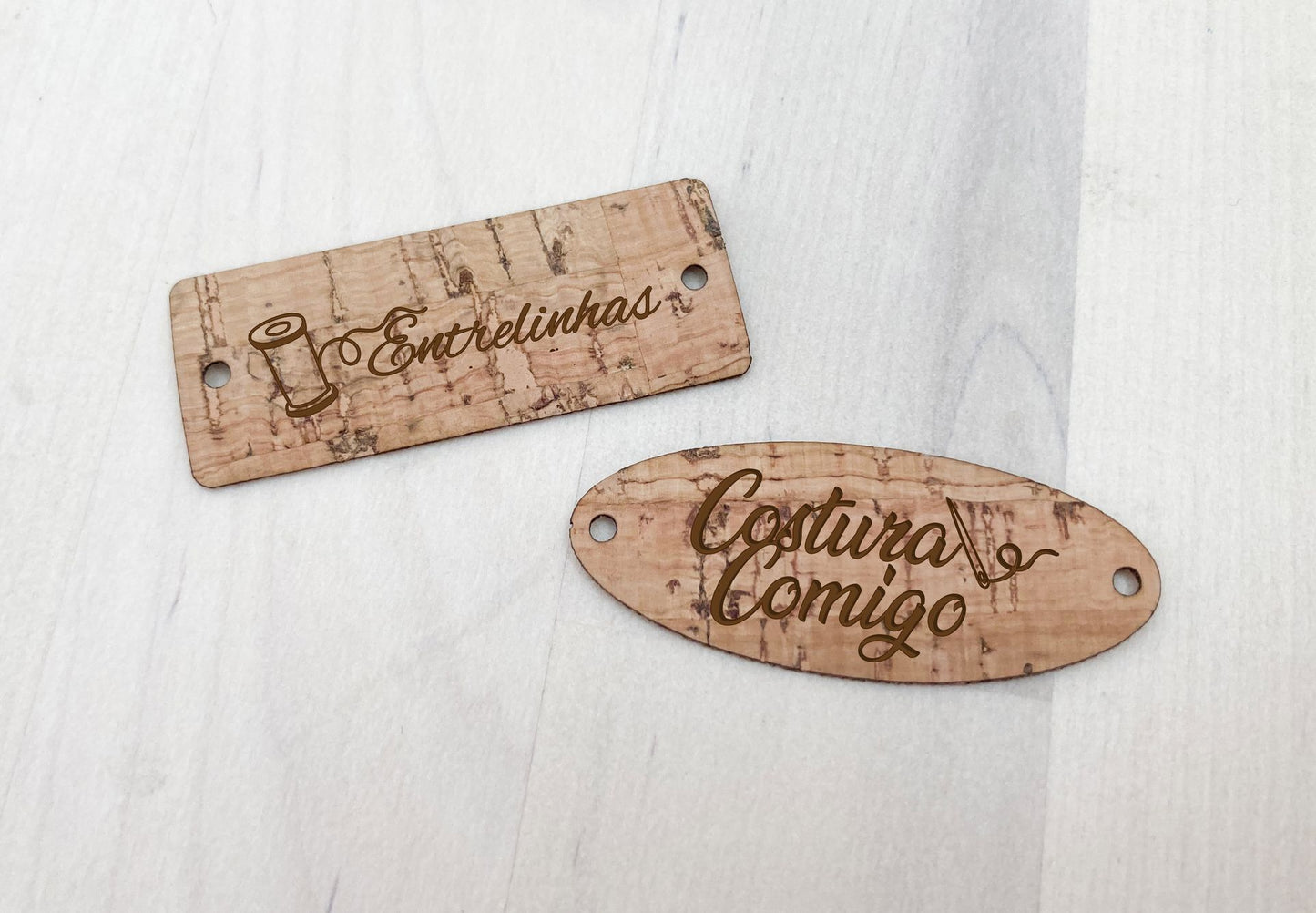 Etiquetas em Cortiça Natural | Personalizadas