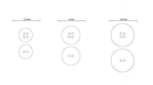 Botões em Acrílico Espelhado Reflex | Personalizados