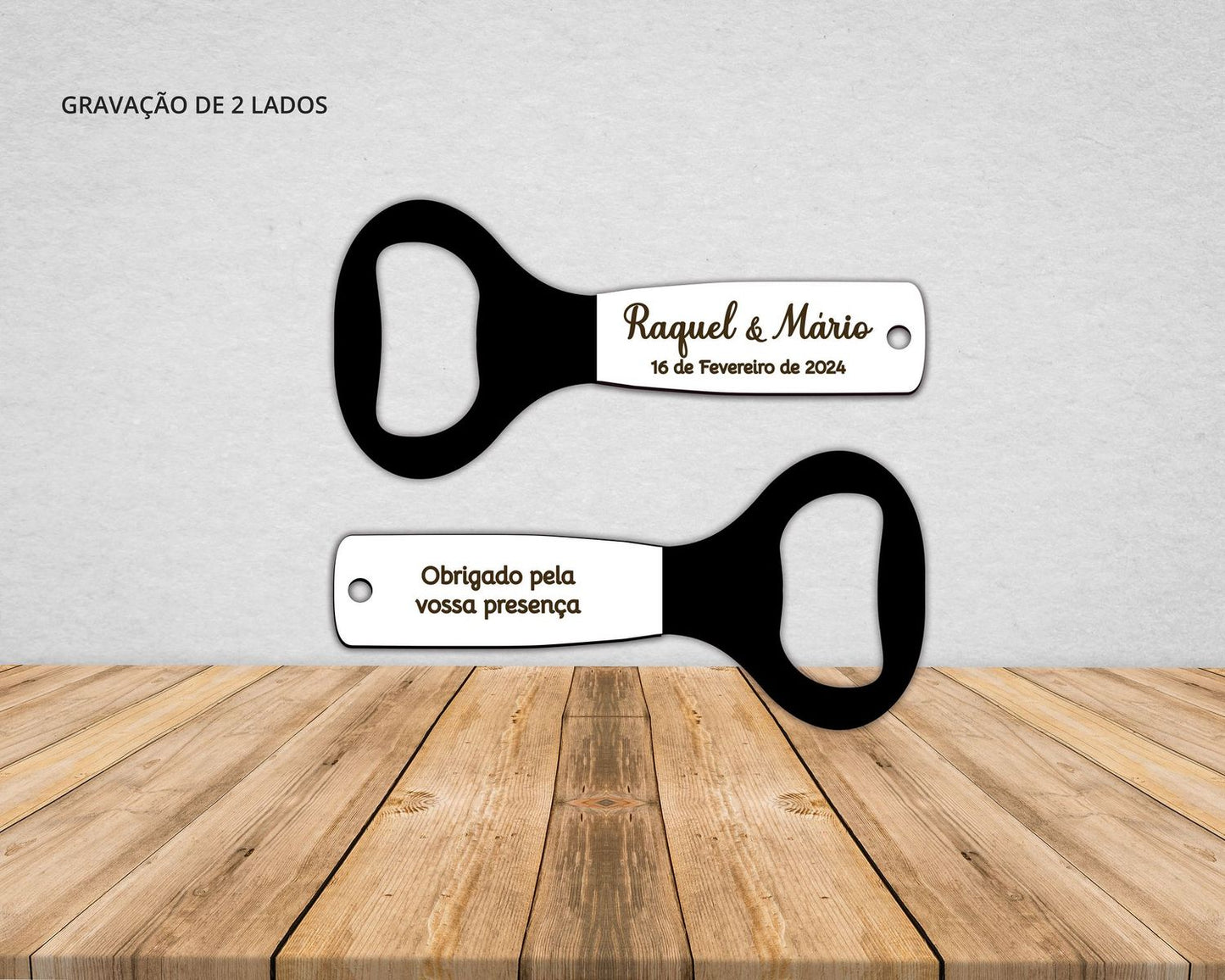 Lembrança | Abre Cápsulas em Alumínio Personalizado