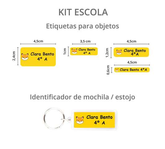 Pack Regresso às Aulas | Escola | Personalizadas