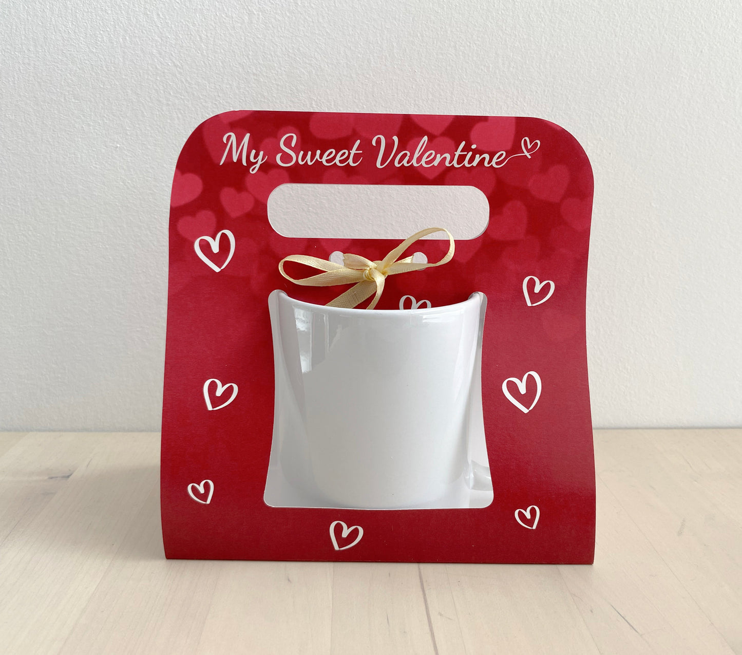 Embalagem de Oferta para Caneca | Sweet Valentine