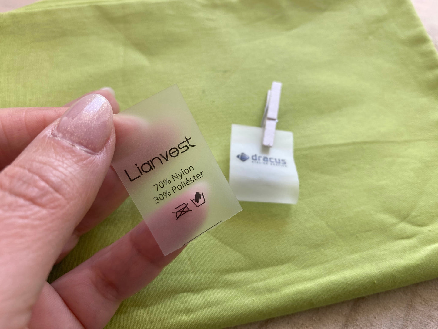Etiquetas em Silicone TPU | Bandeira / Planas | Largura 2,5cm