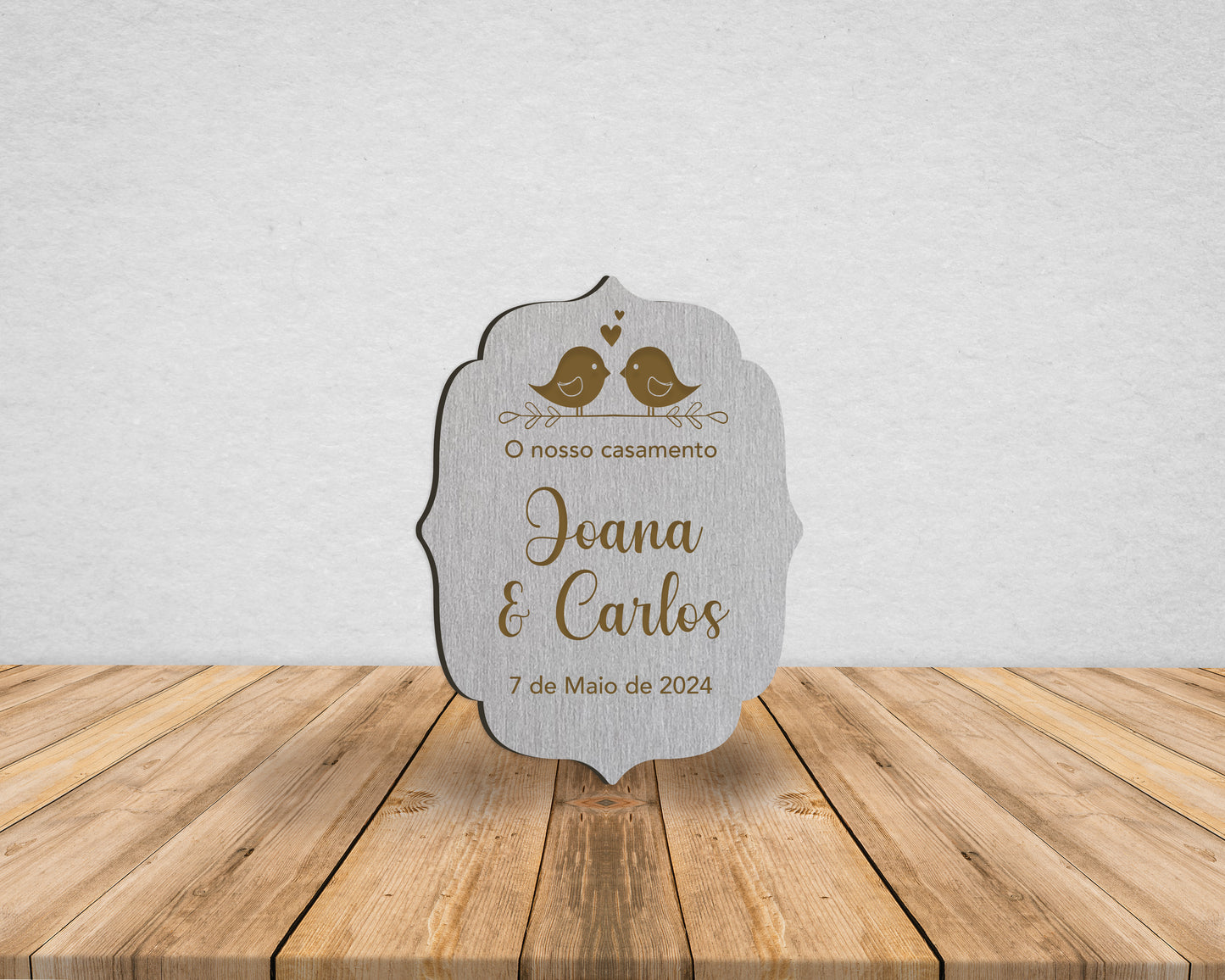Lembrança Casamento/Bodas Pássaros | Íman