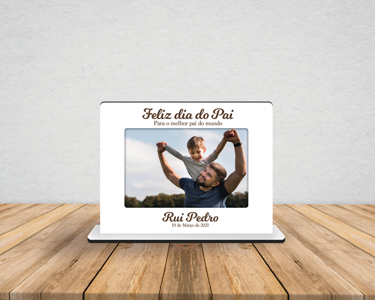 Moldura | Feliz dia do Pai | Personalizada