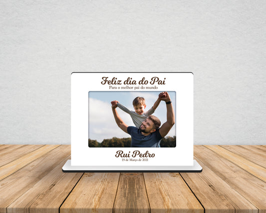 Moldura | Feliz dia do Pai | Personalizada