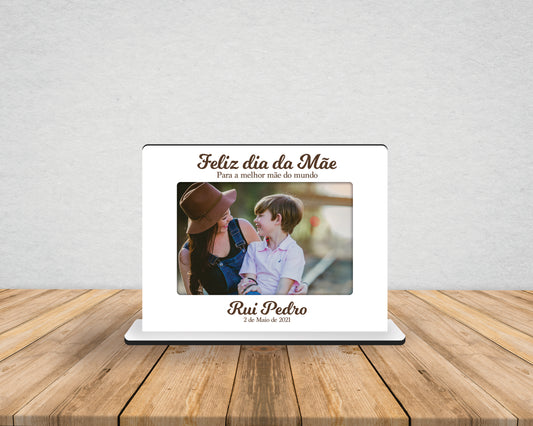 Moldura | Feliz dia da Mãe | Personalizada