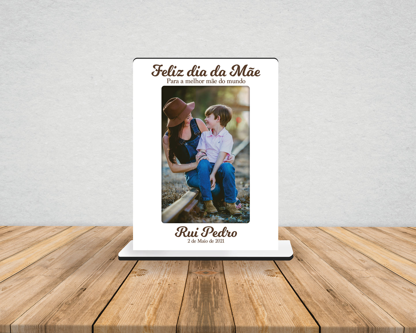 Moldura | Feliz dia da Mãe | Personalizada