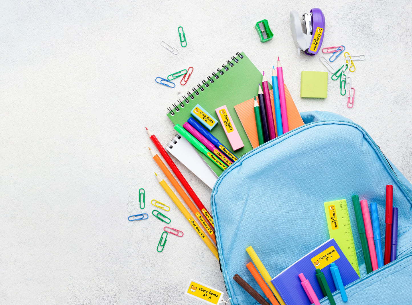 Pack Regresso às Aulas | Escola | Personalizadas