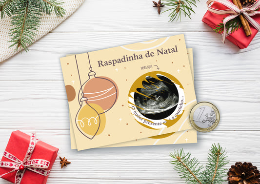 Raspadinha de Natal | Anúncio com fotografia personalizada
