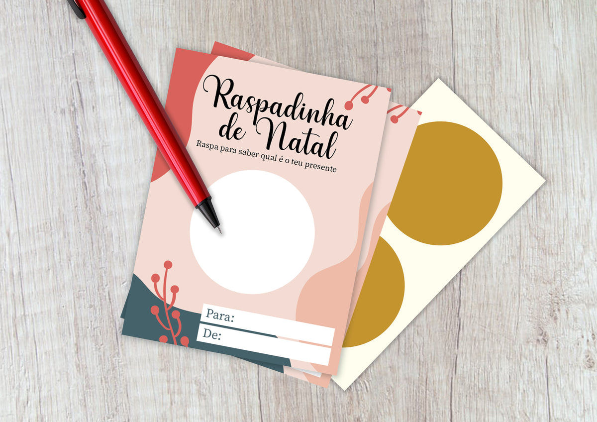 Raspadinha de Natal | Escreve o presente