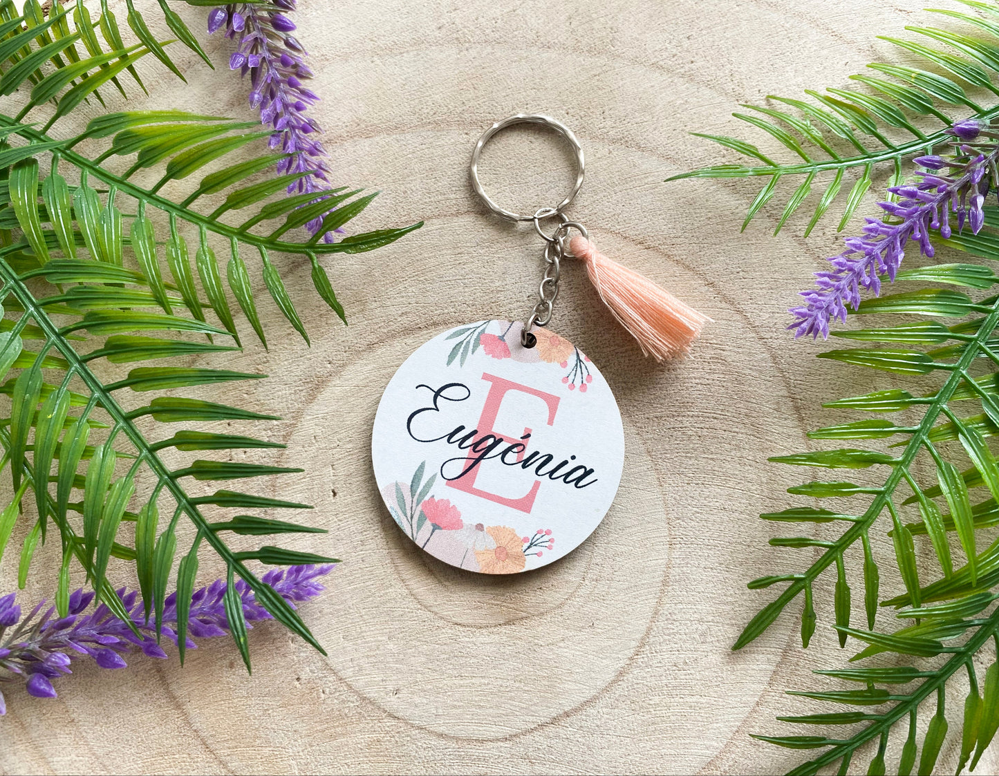 Porta-Chaves Redondo | Inicial | Personalizado