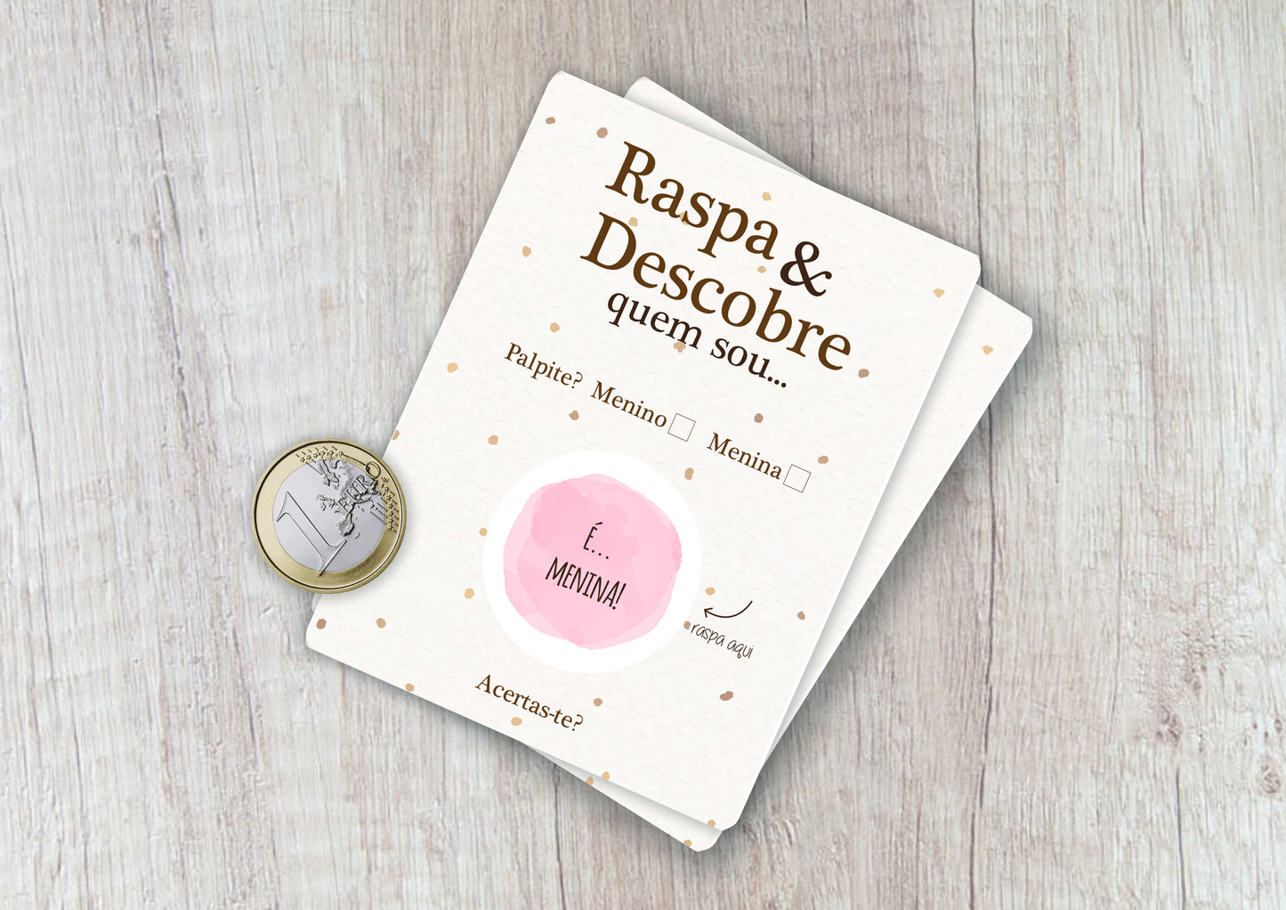 Raspadinha | Acerta o sexo do bebé