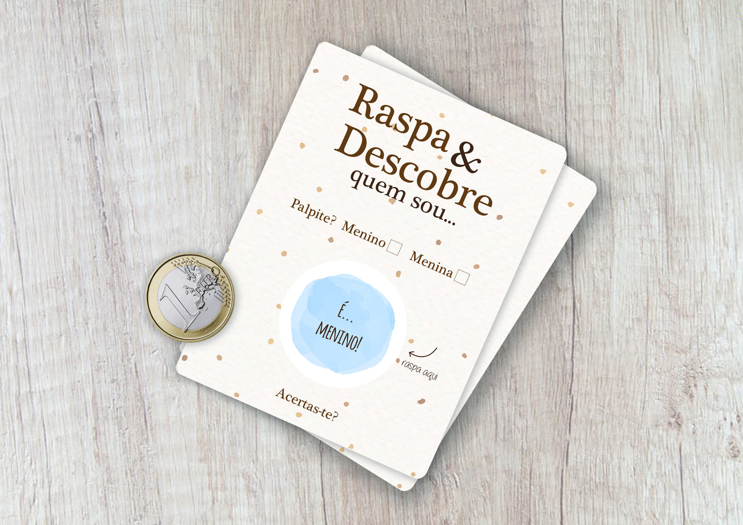 Raspadinha | Acerta o sexo do bebé