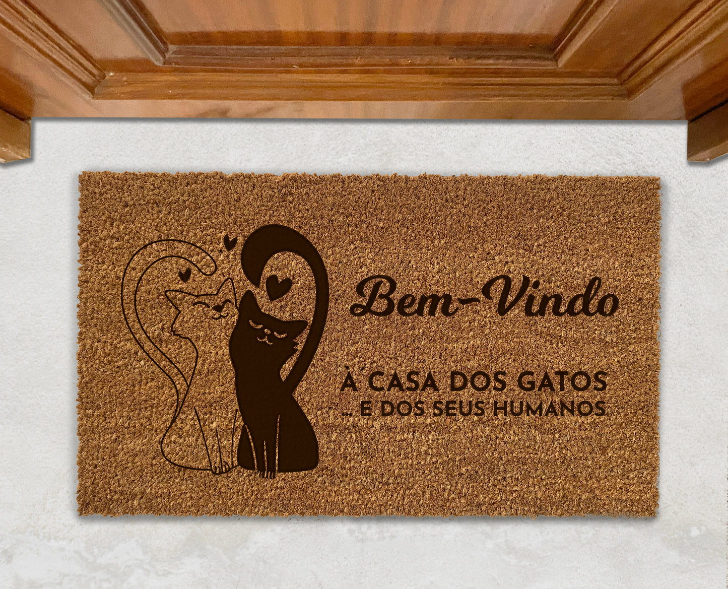 Tapete de Entrada | A Casa dos Gatos