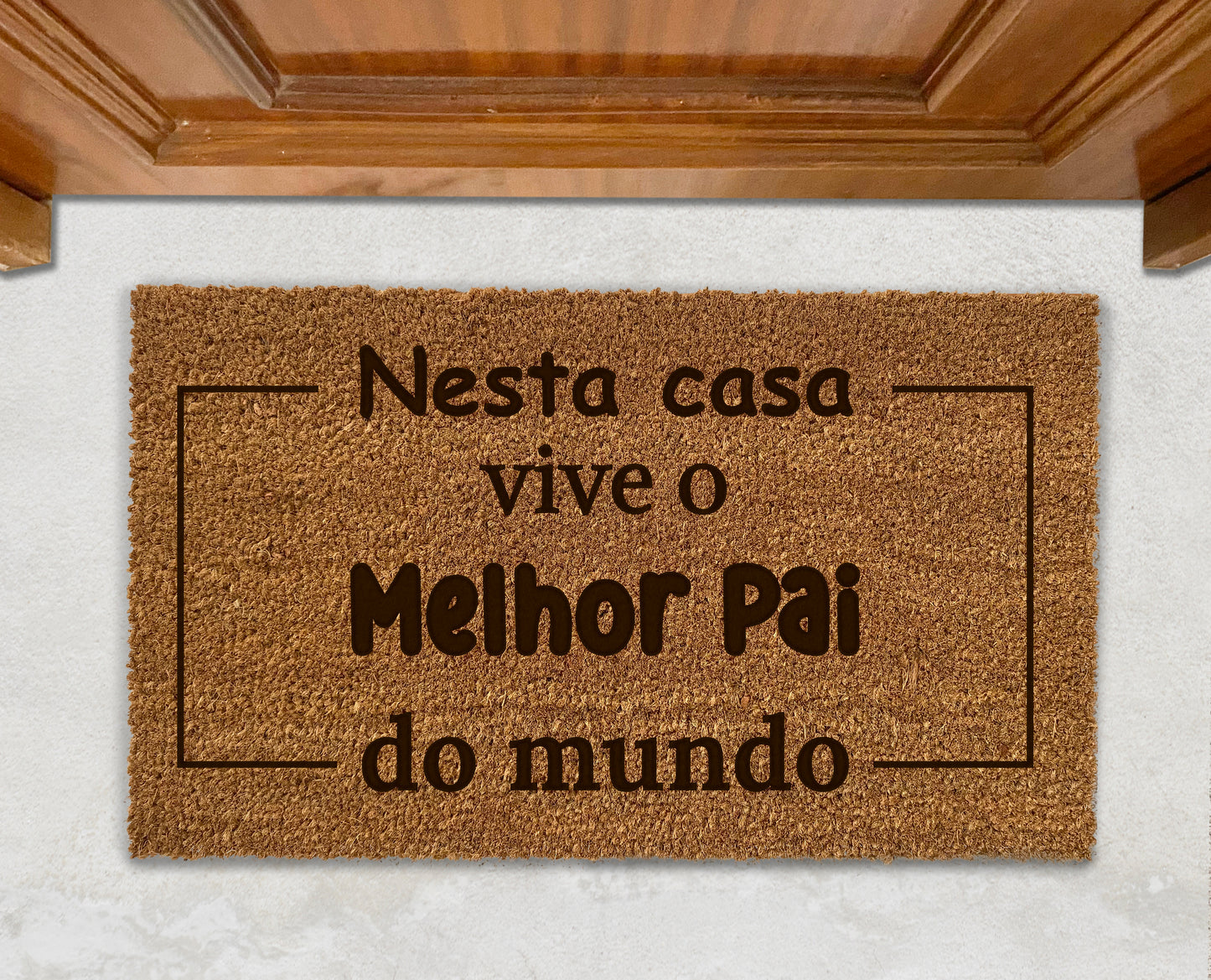 Tapete de Entrada | Melhor Pai