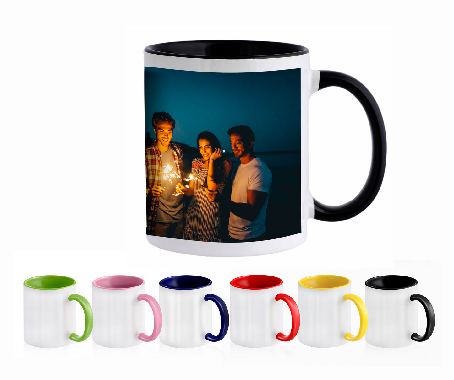 Caneca Bicolor Personalizada | Personalize como quiser