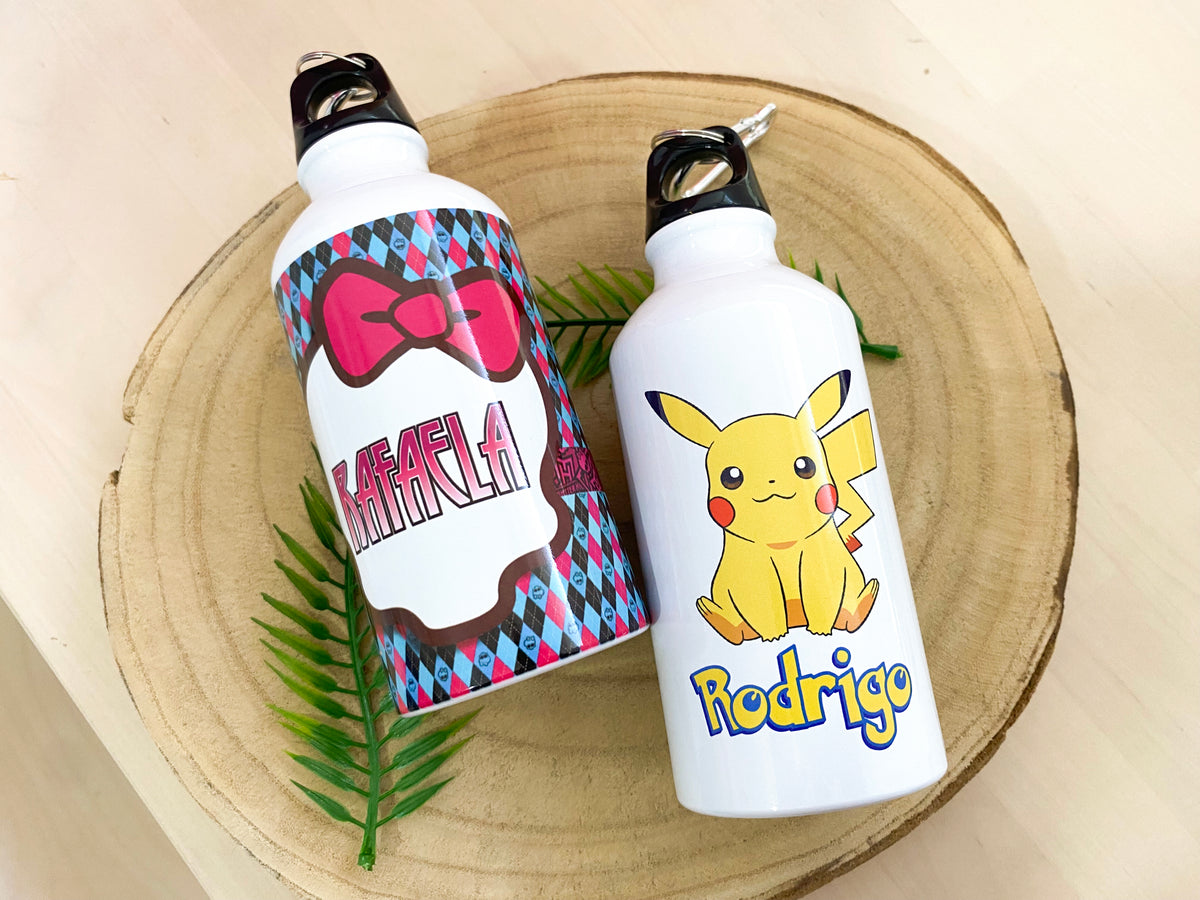 Garrafa em Alumínio | Personalizada com tema a gosto