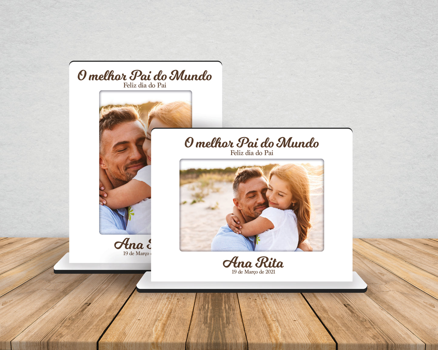 Moldura | O Melhor Pai do Mundo | Personalizada